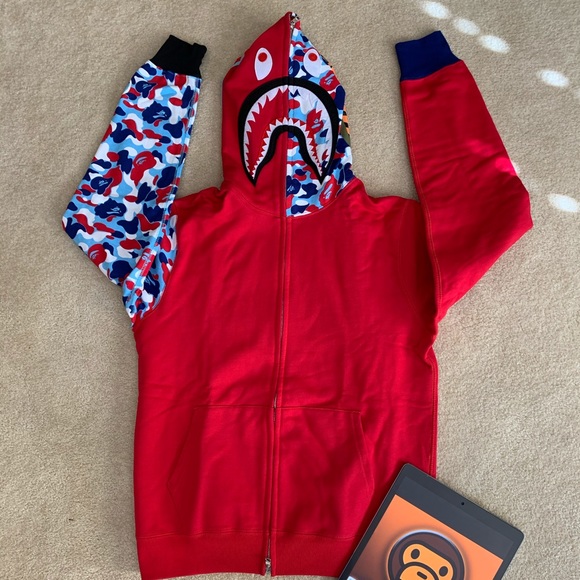 Bape Other - Bape A Bathing Ape Paris Shark Hoodie